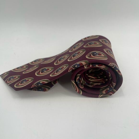 CHRISTIAN DIOR Tie Vintage Designer Luxury Italy Office Business Professional - Picture 5 of 13